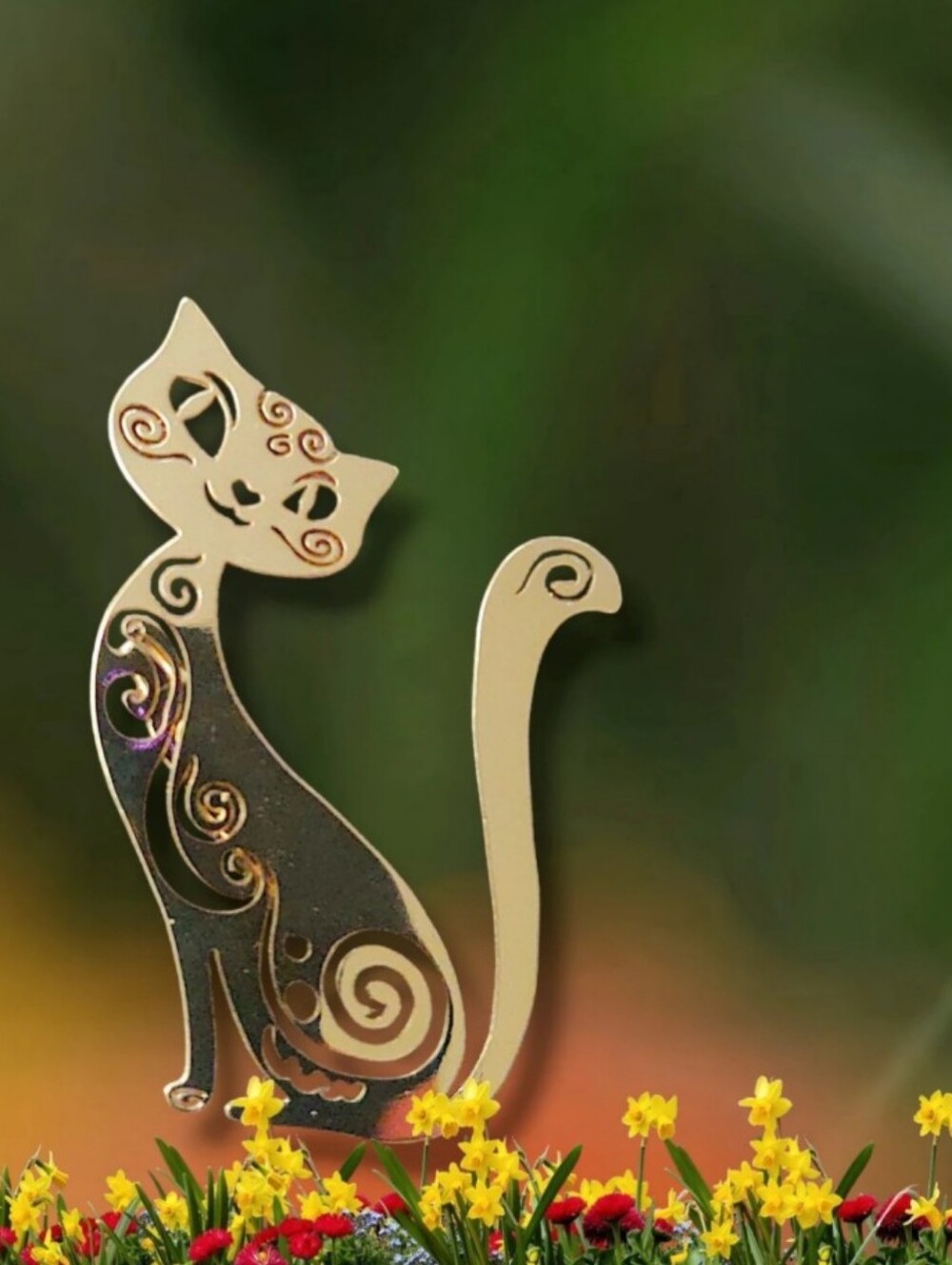 Decorative Cat Brooch